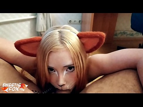 ❤️ Kitsune s'empassa la polla i es corre a la boca ️❌ Porno al ca.xxxgr.ru ❌